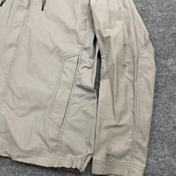 Arc'teryx Waylay Waxed Canvas Jacket Mens Large Gray Full-Zip Hooded - Picture 4 of 16